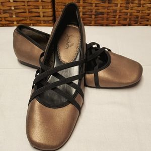 Sam and Libby Bianca sz 8M women's ballet shoes